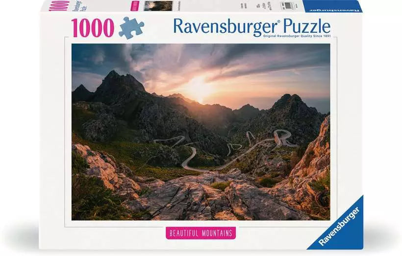 Ravensburger: Puzzle - Puzzle Highlights - Beautiful Mountains - Serra de Tramuntana, Mallorca - for just $25! 