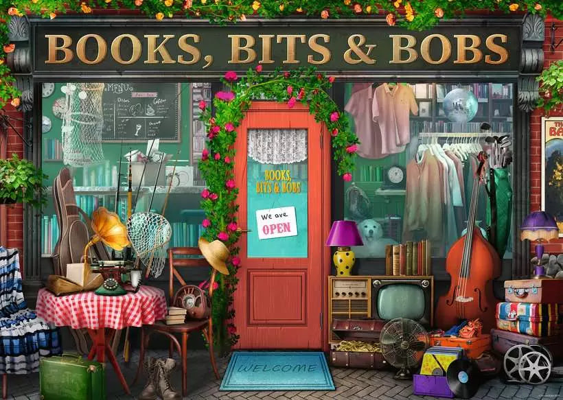Ravensburger: Puzzle - Books, Bits & Bobs - for just $25! 