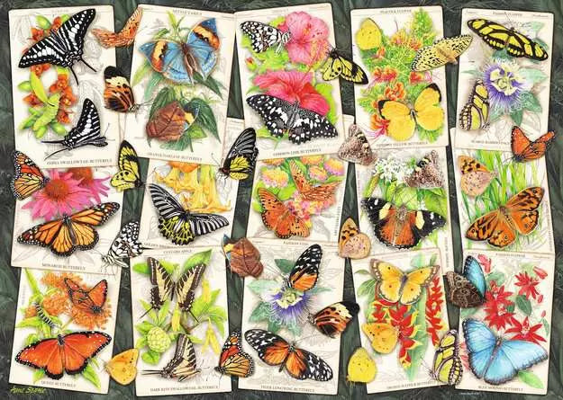 Ravensburger: Puzzle - Tropical Butterflies - for just $24.99! 