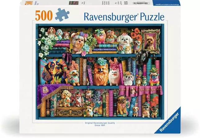 Ravensburger: Puzzle - Precious Porcelain Pugs - for just $17.99! 
