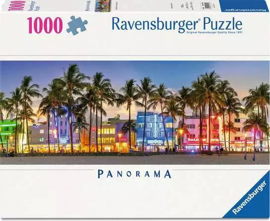 Ravensburger: Puzzle - Panorama - Night Glow on Ocean Drive - for just $24.99! 