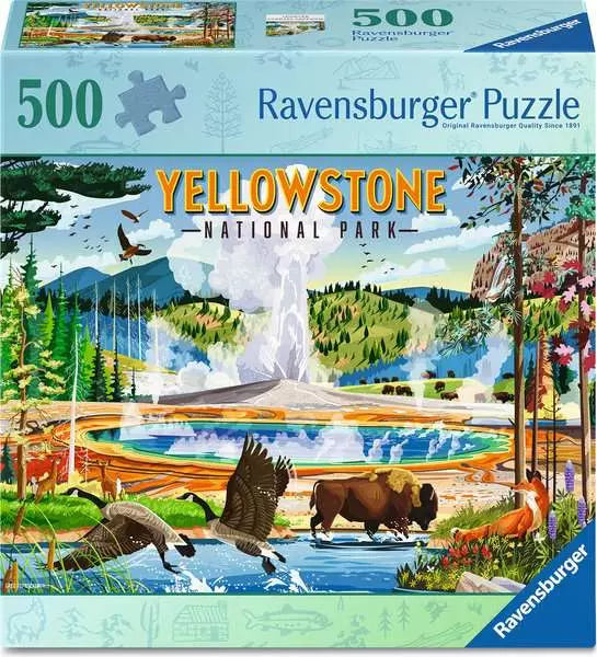 Ravensburger: Puzzle - Greg Paprocki - Yellowstone National Park - for just $16.99! 