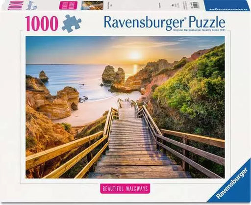 Ravensburger: Puzzle - Puzzle Highlights - Beautiful Walkways - Stairway Camilo Beach - for just $24.99! 