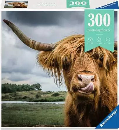 Ravensburger: Puzzle - Puzzle Moments - Highland Cattle - for just $10! 