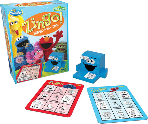 Ravensburger: ThinkFun - Sesame Street Zingo! - for just $23.99! 