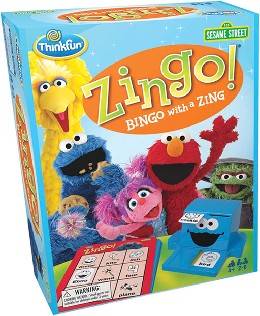 Ravensburger: ThinkFun - Sesame Street Zingo! - for just $23.99! 