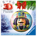 Ravensburger: Puzzle - 3D Puzzle - Puzzle-Ball - Holiday Nutcracker - Black - for just $9.99! 