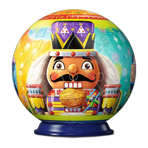 Ravensburger: Puzzle - 3D Puzzle - Puzzle-Ball - Holiday Nutcracker - Purple - for just $9.99! 