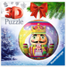 Ravensburger: Puzzle - 3D Puzzle - Puzzle-Ball - Holiday Nutcracker - Red - for just $9.99! 