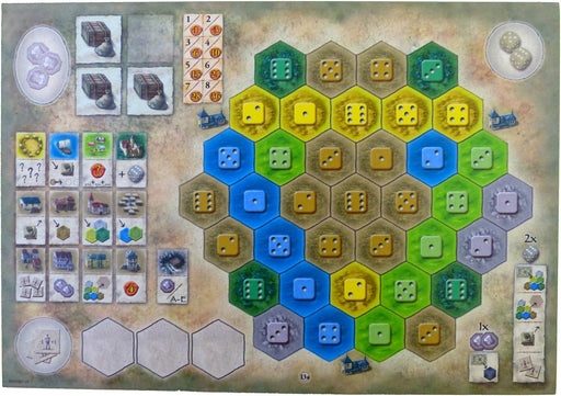 The Castles of Burgundy: 4th Expansion - Monastary Boards - for just $12.95! 