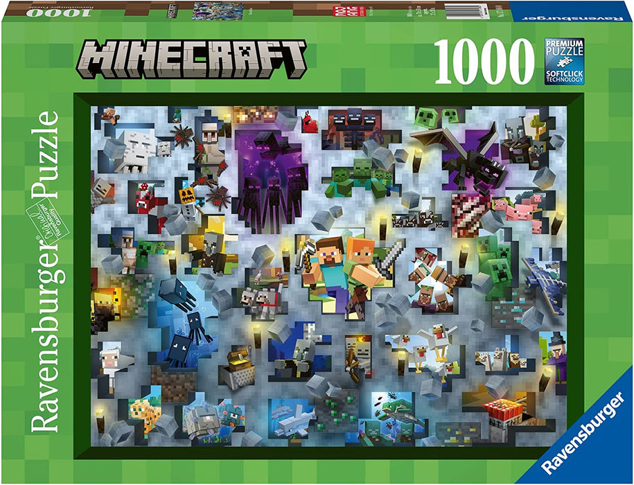 Minecraft Mobs 1000 Piece Puzzle - for just $19.95! 