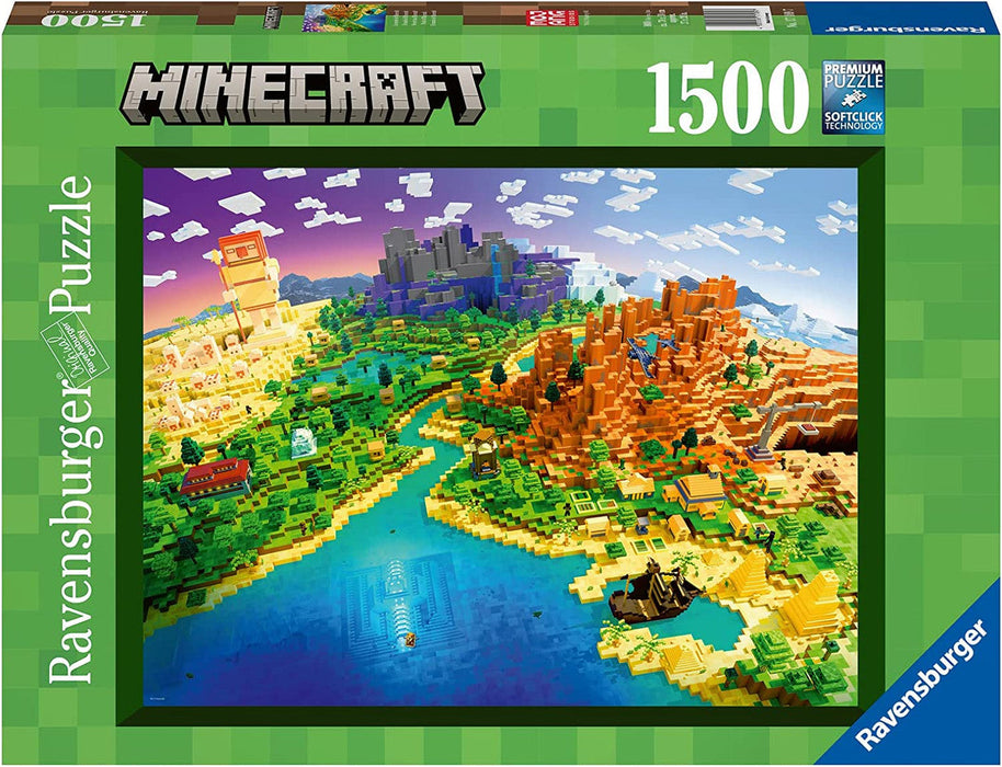 World of Minecraft 1500 Piece Puzzle - for just $29.95! 