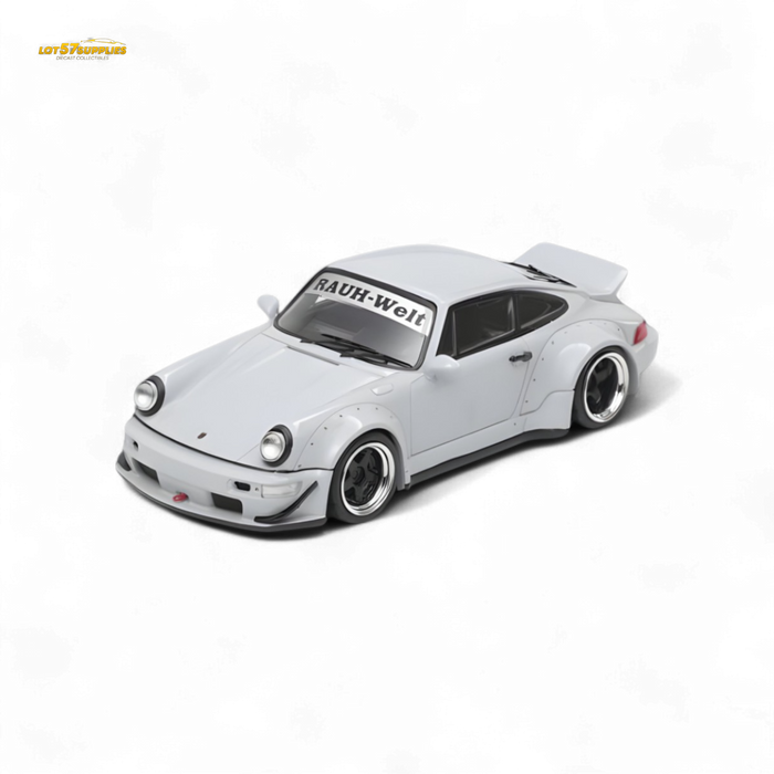 Fast Speed FS Rauh-Welt RWB964 Wide-Body Duck Wing - Grey 1:64 - for just $34.99! 