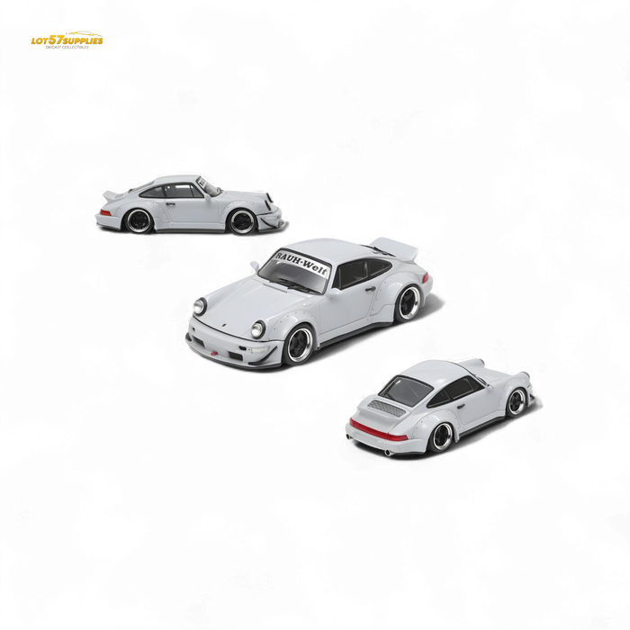 Fast Speed FS Rauh-Welt RWB964 Wide-Body Duck Wing - Grey 1:64 - for just $34.99! 