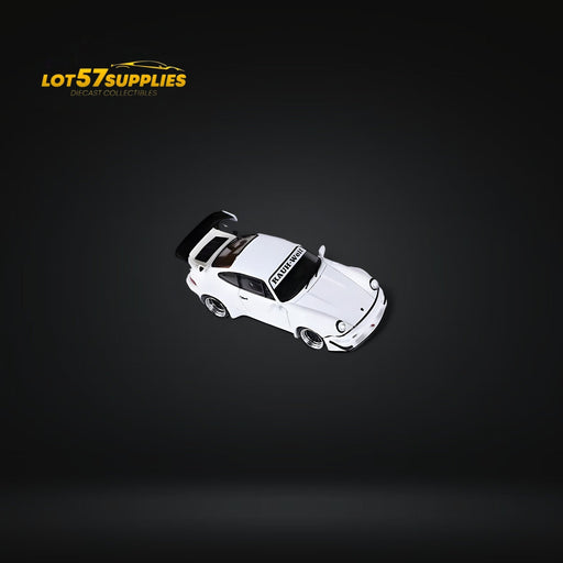 Fast Speed Porsche 964 RWB Widebody DREAMCATCHER GT Version Rear Wing in White 1:64 - for just $34.99! 