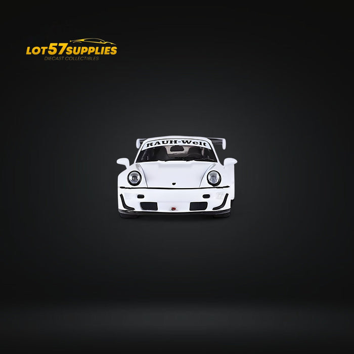 Fast Speed Porsche 964 RWB Widebody DREAMCATCHER GT Version Rear Wing in White 1:64 - for just $34.99! 