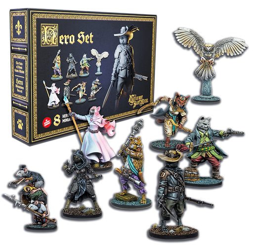 The Cats of Mont Saint Michel: Hero Set - for just $34.95! 