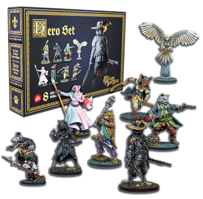 The Cats of Mont Saint Michel: Hero Set - for just $34.95! 