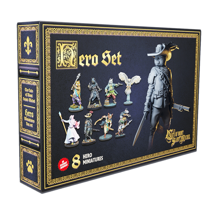 The Cats of Mont Saint Michel: Hero Set - for just $34.95! 