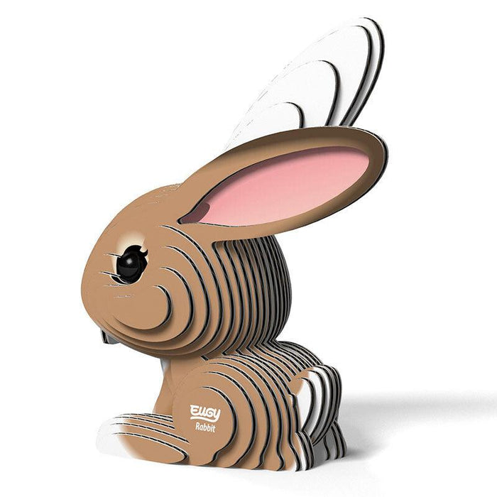 Rabbit 3D Cardboard Model Kit Eugy - for just $11.99! 