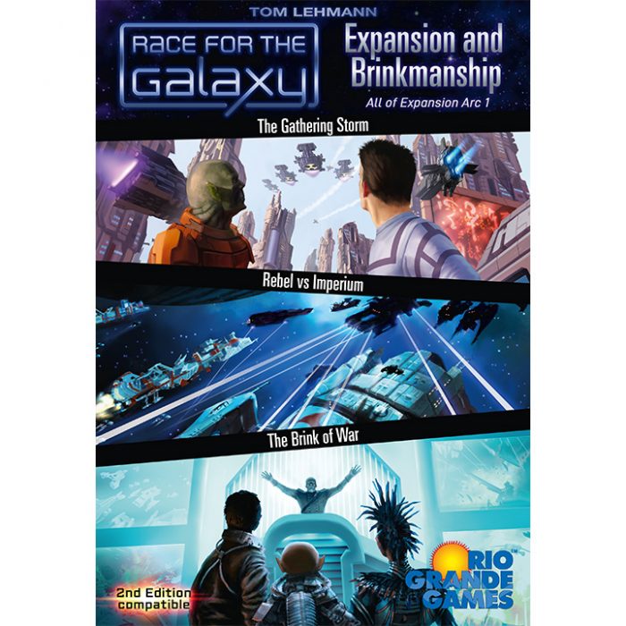Race for the Galaxy: Expansion and Brinkmanship - The Combined 1st Arc Expansion - for just $39.95! 