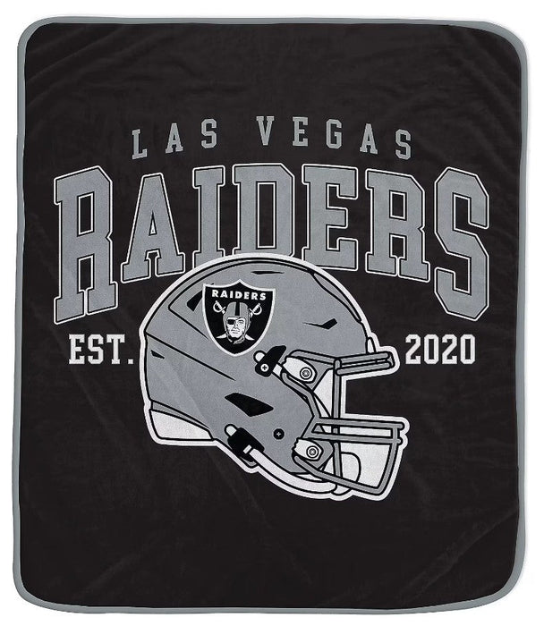 Las Vegas Raiders 50" x 60" Vintage Arch Block Blanket - for just $24.99! 
