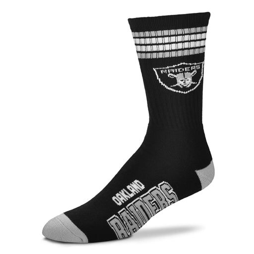 Las Vegas Raiders Men's 4 Stripe Deuce Socks - for just $17.99! 