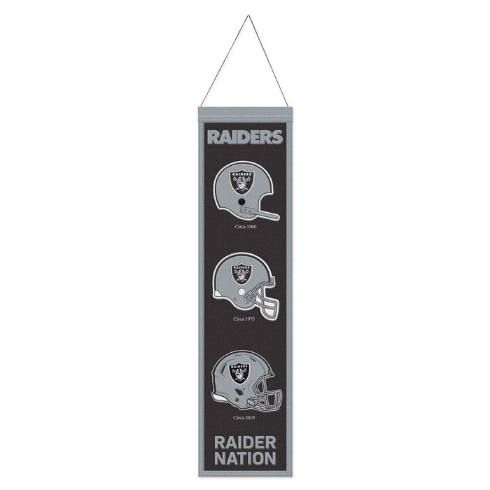 Las Vegas Raiders 8" x 32" Wool Banner - for just $44.99! 