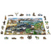 Railway 505 Piece Wood Jigsaw Puzzle Wooden City - for just $27.99! 
