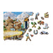 Railway 505 Piece Wood Jigsaw Puzzle Wooden City - for just $27.99! 