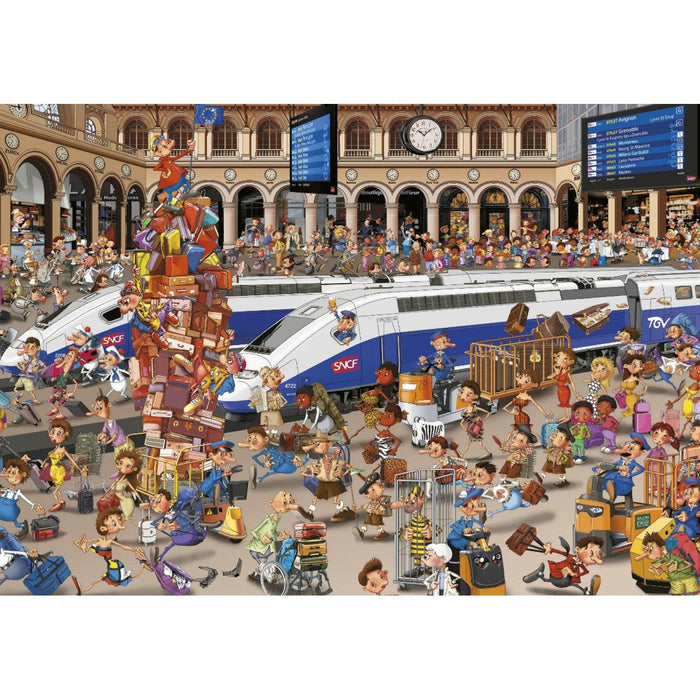 Railway Station 1000 Piece Jigsaw Puzzle Piatnik - for just $24.99! 