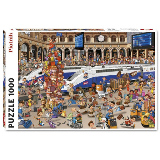 Railway Station 1000 Piece Jigsaw Puzzle Piatnik - for just $24.99! 