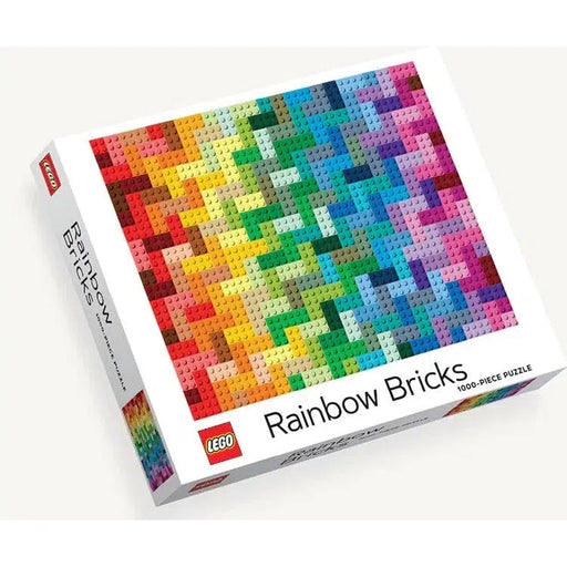 Rainbow Bricks LEGO 1000 Piece Jigsaw Puzzle Chronicle - for just $19.99! 