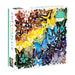 Rainbow Butterflies 500 Piece Jigsaw Puzzle Galison - for just $17.99! 