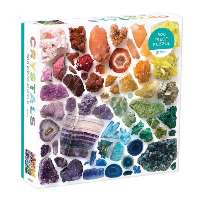 Rainbow Crystals 500 Piece Jigsaw Puzzle Galison - for just $17.99! 