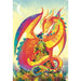 Rainbow Dragon 100 Large Piece Jigsaw Puzzle Cobble Hill - for just $14.99! 