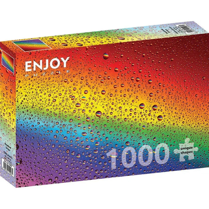 Rainbow Drops 1000 Piece Jigsaw Puzzle Enjoy - for just $24.99! 