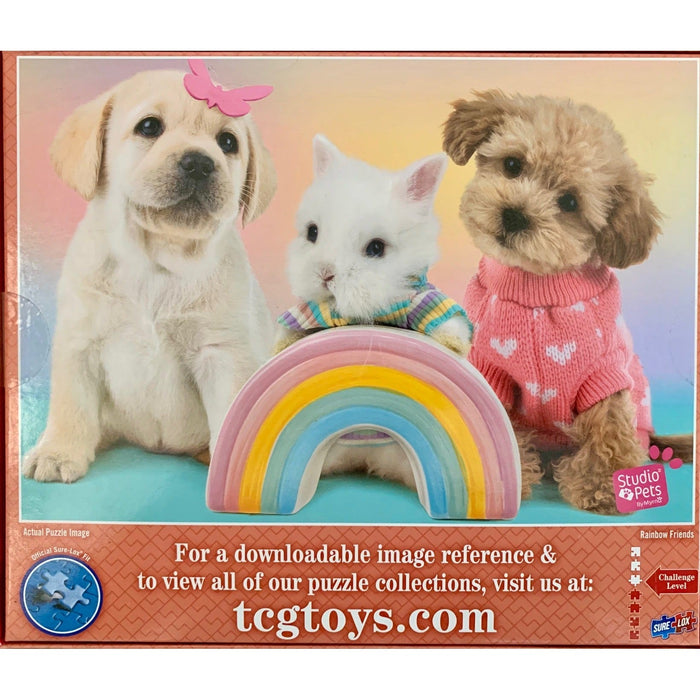 Rainbow Friends 500 Piece Jigsaw Puzzle Sure Lox - for just $14.99! 