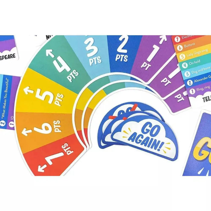 Rainbow Go! - Face Paced Trivia Card Game - Professor Puzzle - for just $19.99! 