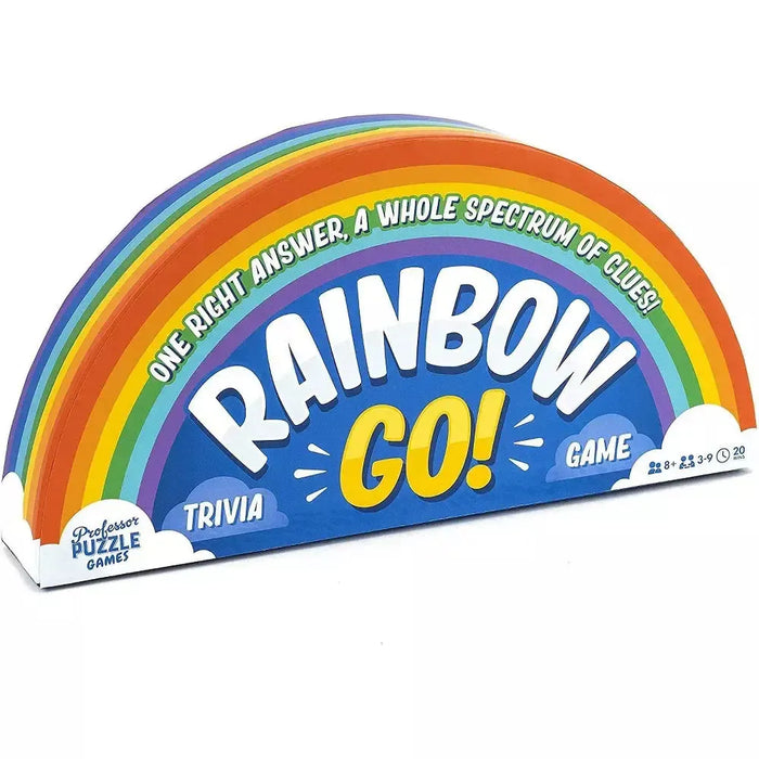 Rainbow Go! - Face Paced Trivia Card Game - Professor Puzzle - for just $19.99! 