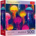 Rainbow of Jellyfish 500 Piece Jigsaw Puzzle Trefl - for just $17.99! 