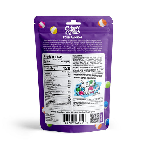 Crispy Candies - Sour Rainbow Freeze Dried Candy 114g - for just $9.99! 