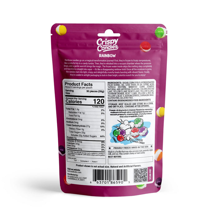 Crispy Candies - Rainbow Freeze Dried Candy 114g - for just $9.99! 