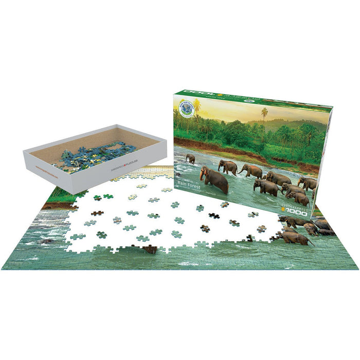 Rainforest 1000 Piece Jigsaw Puzzle Eurographics - for just $19.99! 