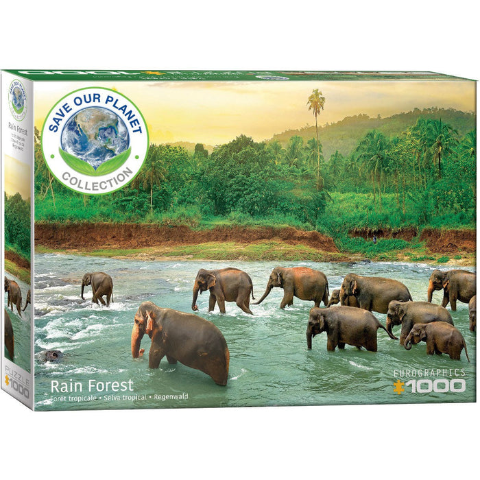 Rainforest 1000 Piece Jigsaw Puzzle Eurographics - for just $19.99! 