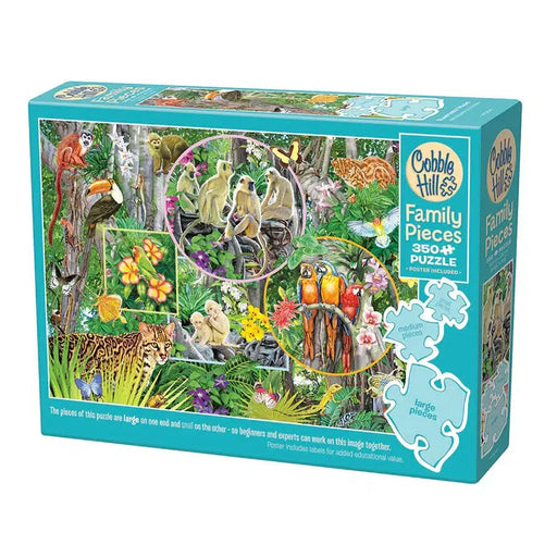 Rainforest Magic 350 Piece Family Jigsaw Puzzle Cobble Hill - for just $17.99! 