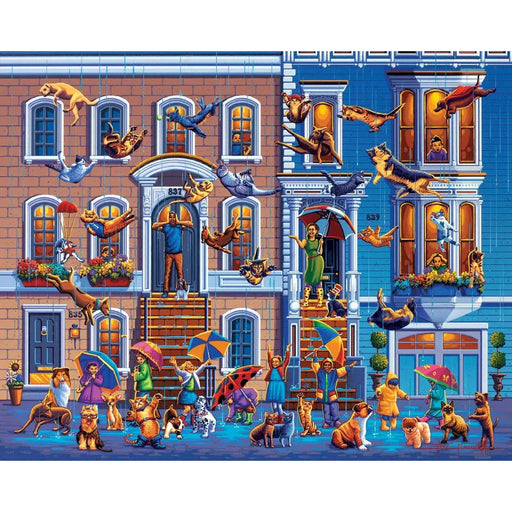 Raining Cats & Dogs 500 Piece Jigsaw Puzzle Dowdle - for just $19.99! 