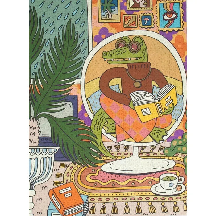 Rainy Day 1000 Piece Jigsaw Puzzle Birdie - for just $32.99! 