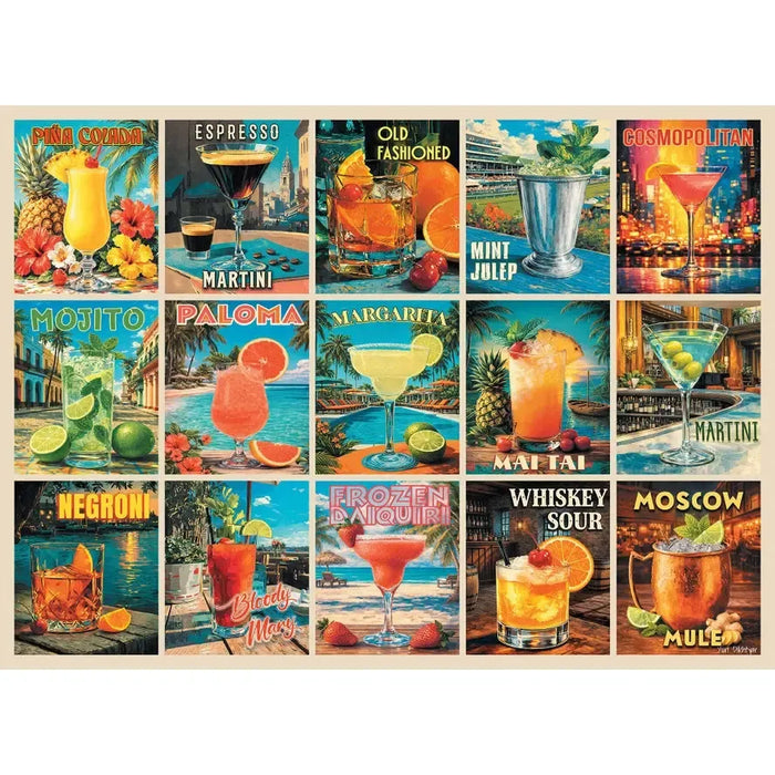 Raise a Glass 1000 Piece Jigsaw Puzzle Final Piece - for just $19.99! 