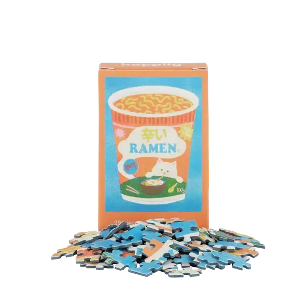 Ramen 99 Piece Mini Jigsaw Puzzle Happily - for just $11.99! 